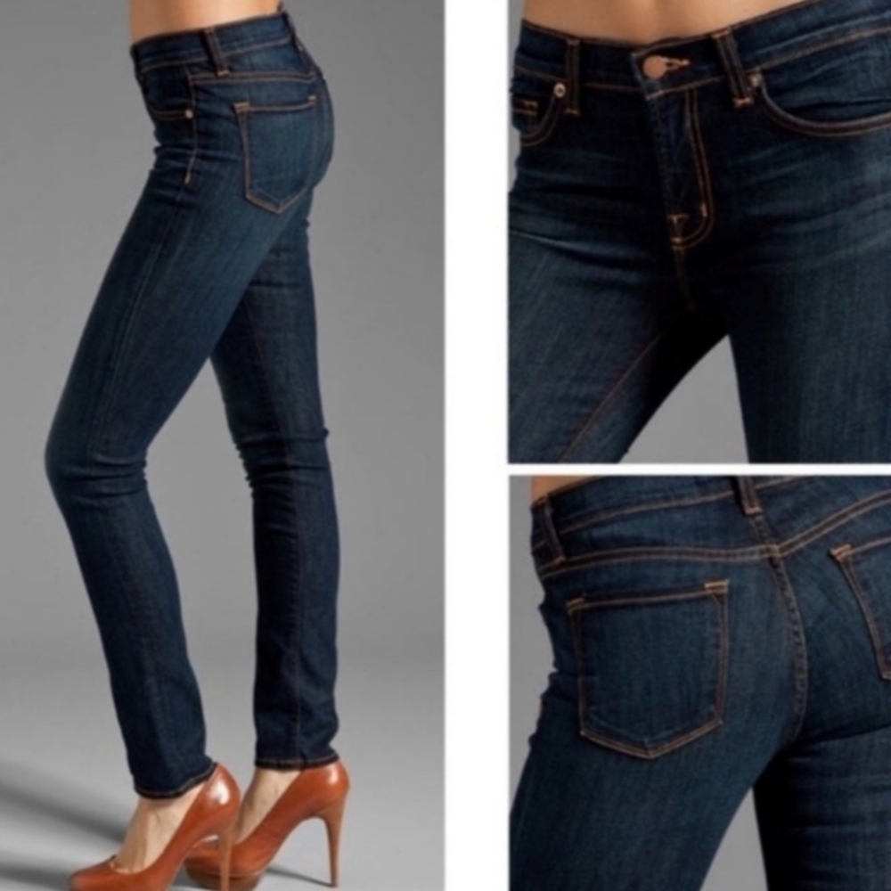J Brand Womens Size 25 The Pencil Leg Denim Blue‎ Jeans Skinny